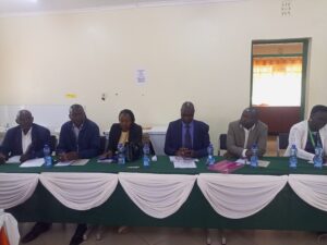 Chief Guest and other invitees during BBW Training that was held at our college in partnership with German friends